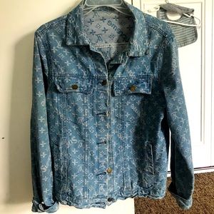 Lv supreme jean jacket